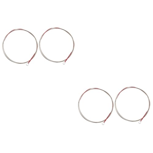 Abaodam Sets Pipa Practice String Accessories Lute Strings Chinese Lute Solid Material Excellent Sound Pcs