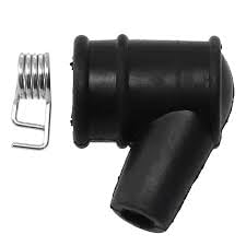 Spare Parts Set of (2PCS) Spark Plug Rubber Cap with Spring 52 CC/43CC for Earth Auger