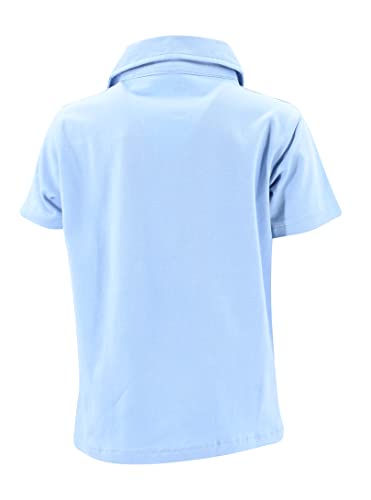 Image of Unique Baby Moisture Wicking Kids Polo Shirts for Toddler Boys Polo Shirt