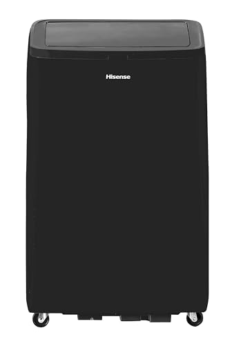 La mejor comparación de Aire Acondicionado Portatil Frio Calor los más recomendados. 46 Hisense Aire Acondicionado Portatil AP14HWRL, 11380 BTU,115V,Sueño comfortable,Ventilador de refrigeración de 3 velocidades,Negro