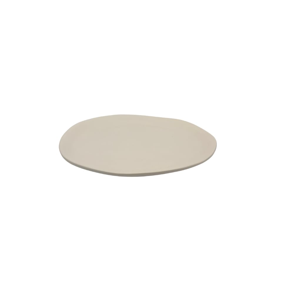 Organic Cappuccino – Servizio Piatti 18 Pezzi in Stoneware Effetto Artigianale, Colori Marrone e Crema, Moderno e Nordico, Lavastoviglie e Microonde