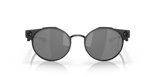 Oakley Man Sunglasses Satin Chrome Frame, Prizm Black Lenses, 50MM3