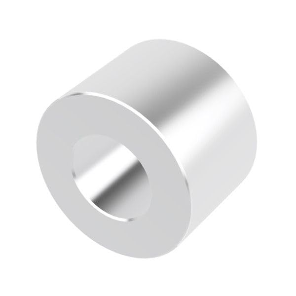 Aluminum Spacer 5/8" OD x 5/16" ID x Choose Your Length, Round Spacer Unthreaded Standoff Bushing Plain Finish, Fits Screws Bolts 5/16" or M8 by Metal