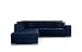 Produktbild All4All Ecksofa Antonia mit Schlaffunktion Polstersofa Sofa Couch Eckcouch Wohnlandschaft Möbel 23 (Kronos09, Links)