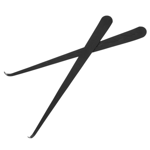 Ciieeo 2Pcs Candle Wick Hooks Snuffer Hook for Extinguishing Essential Candle Accessories Black Finish