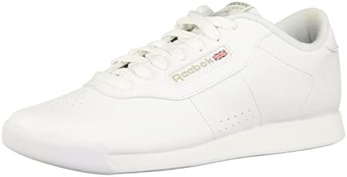 Reebok women's Princess Fashion Sneaker, White, 5.5 US