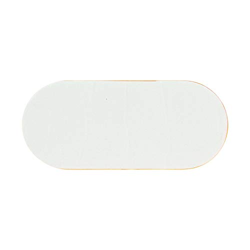 Image of Truck-Lite 98001Y Yellow Reflector (Oval, Yellow, Reflector, 2 Screw Or Adhesive Mount)