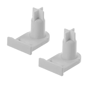 2 Pcs Sleeve for Integrated Fridge Freezer Door Hinges - 5384490-00169301 Door Joint Bushing for Refrigerator Compatible with Bosch, Siemens, Miele