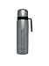 Produktbild El Paisito Termo Edelstahl-1L-Thermoskanne für Mate Tee, Edelstahl, Silber, 8 x 8 x 30 cm