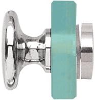 CRL Polished Nickel Traditional Style Single-Sided Door Knobs