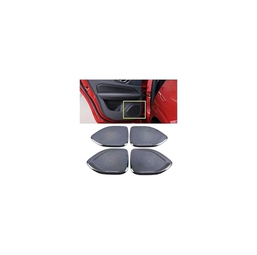 Cache Haut-Parleur de portière pour Volvo S60 V60 2020 2021 Panneau Arrière
