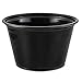 Dart Conex Complements Portion/Medicine Cups, 4 oz, Black, 2500/Carton