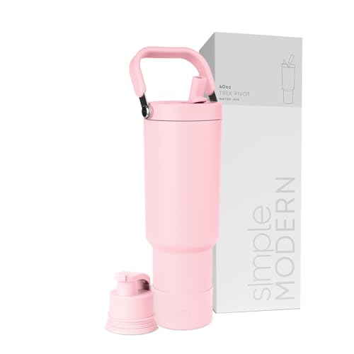 Simple Modern Trek Pivot 40oz Insulated Tumbler with Flip Straw Lid