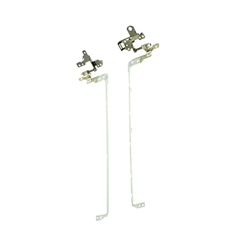 Bisagras para HP 250 G7, eje de repuesto para pantalla LCD de ordenador portátil color plata