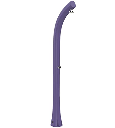 Arkema Jolly Plus - Ducha Solar De Exterior Para Jardín, 24L, Color Morado