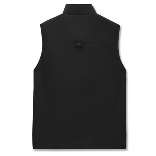 MANLUODANNI Men's Casual Vest Fishing Safari Travel Outdoor Work Photo Vests with Multi Pockets2