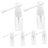 NOLITOY 10 Stück Mini Sprayflaschen Transparent Nachfüllbare Zerstäuber Sprühflaschen für Ätherische Öle Reise Büro Outdoor Kompakt Handlich