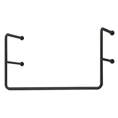 Perchero de pared plegable para ahorrar espacio en la lavandería moderna