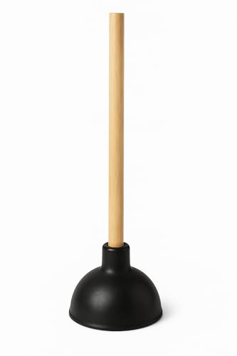 SOFINNI Heavy Duty Toilet Plunger Clogged, Unclog Sink Flange - Plungers for Bathroom - Dual Purpose...
