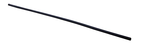 Vestil M-2-120 Extruded Rubber Fender Bumper 120 In. x 1.875 In. x 1.5 In. Black
