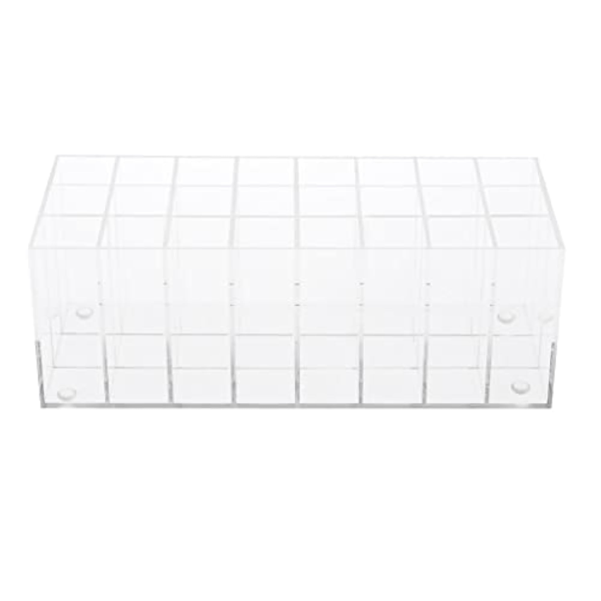 24 Slots Makeup Lipstick Mascara Display Stand
