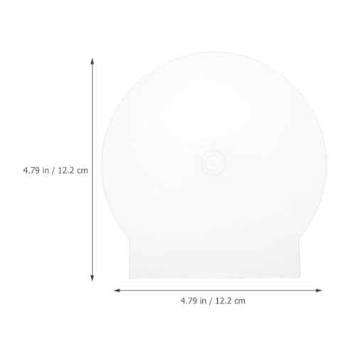 Boîtes CD plastique transparent contre les rayures - Solution de protection pour 50 DVD