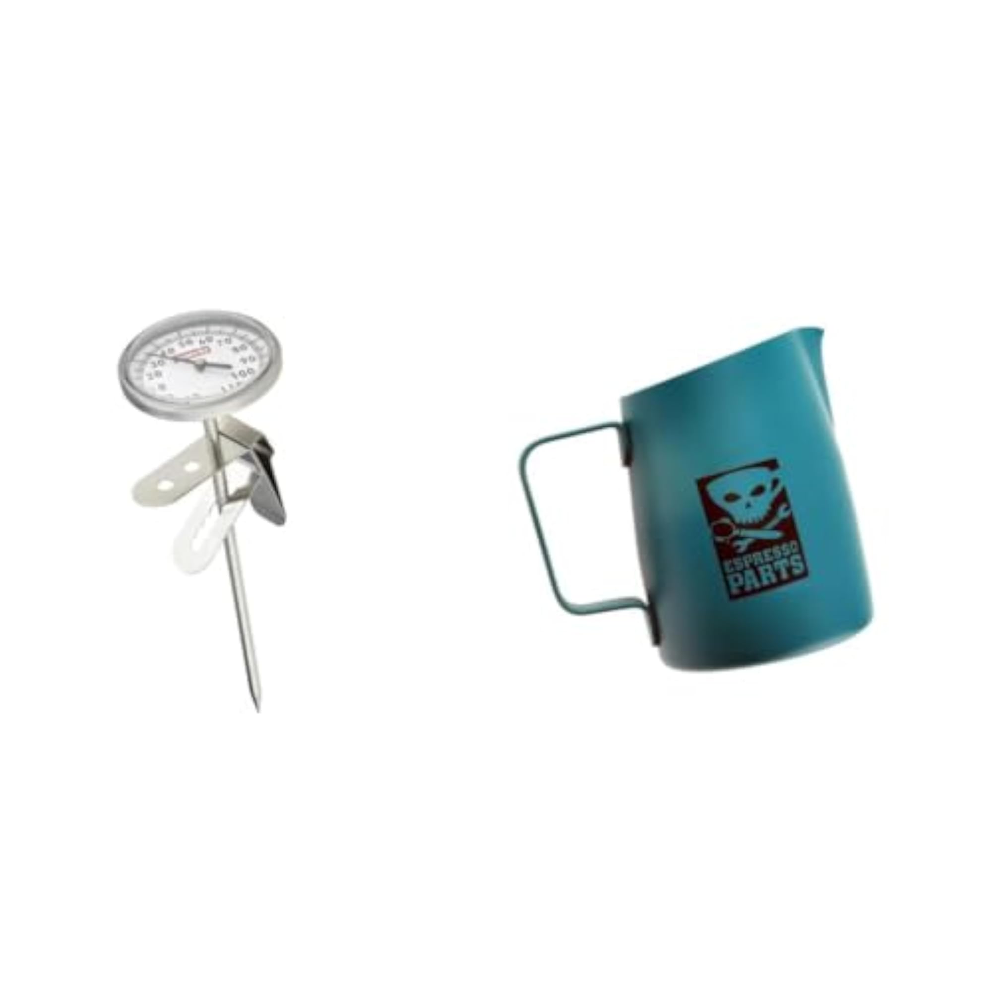 Instant Read Espresso Coffee Frothing Thermometer Jug