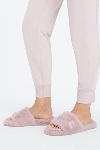 Fabletics Women's Fur Slipper, 8, Mauve #TOP4