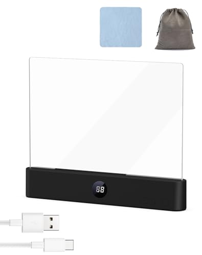 Lectiluz Luz De Lectura Nocturna, Lectiluz Luz Para Leer Libros En La Cama, Drei Farbtemperatureinstellungen, Einstellbare Helligkeit Und Eine Timerfunktion Para Dormitorio, Cama, viaje (Black)