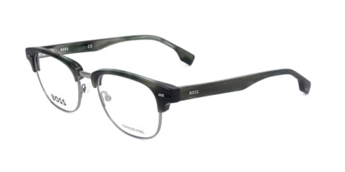 Gafas de Vista Hugo Boss BOSS 1382 XYG RUTHENIUM GREEN HORN 50/19/145 Hombre