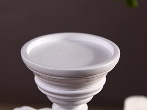 Blltllw White Resin Animal Candle Holder Horse Head Candle Holder Animal Statue Home Decoration - For Wedding Party Dining Room Bathroom #TOP2