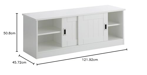 Image of APRODZ Mango Wood Celes Shoe Cabinet for Home | Shoe Rack Organiser | White Finish