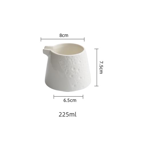 Bateau à sauce en céramique anti-goutte parfait pour le café et les repas - 3