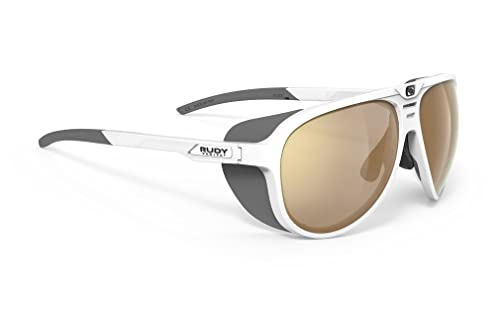 Lunettes de soleil Rudy Project Stardash White Gloss mixtes sport