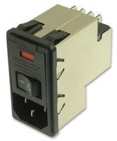 TE CONNECTIVITY/CORCOM PS0S0SSXB Power Entry Module, 10A, 500UA