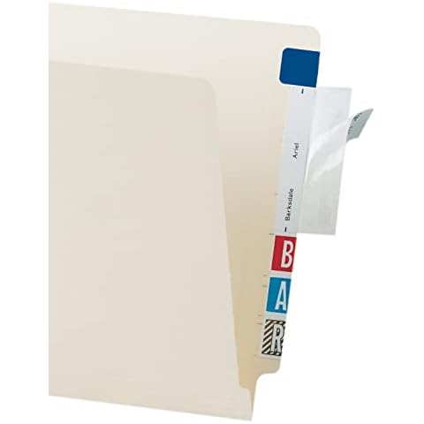 Tabbies® 58385 - PROTECTOR, TOP TAB FOLDER, 3 1/2 X 2, CLEAR Cover