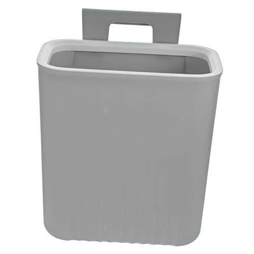 Caneca de basura colgante para cabinet, gris