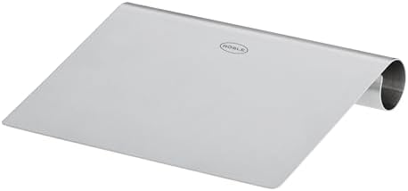 Rösle Spatula, dough spatula as baking and cooking aid, stainless steel 18/10 matt, dishwasher-safe, 15 x 11.5 x 2.5 cm