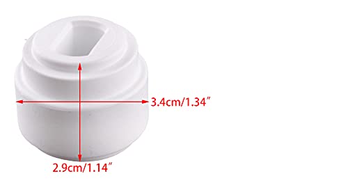 Coperchio Di Connessione Per Macchina Pasta Philips HR2357/2358/2365 E Modelli Compatibili | Ricambio Originale In Plastica Bianca