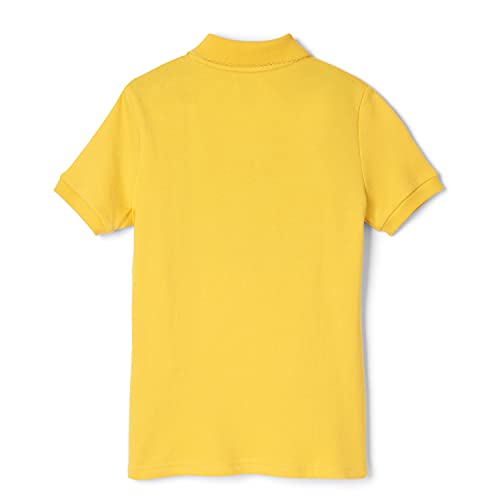 Image of French Toast Girls' Short Sleeve Picot Collar Polo School Uniform Shirt (Standard and Plus)
