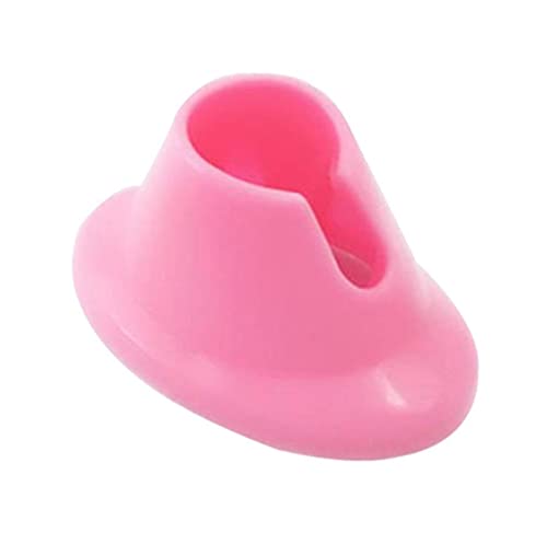 Lookatool Lots 2 Pro Rubber Bottle Holder for Nail Art Varnish Polish Seat Tool New (Pink)