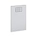 Geberit Designplatte AquaClean WC-Aufsatz, Farbe: Glas Schwarz