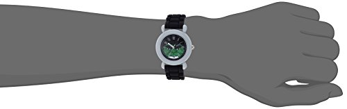 Image of MARVEL The Hulk Kids' WMA000239 Avengers Analog Display Analog Quartz Black Watch