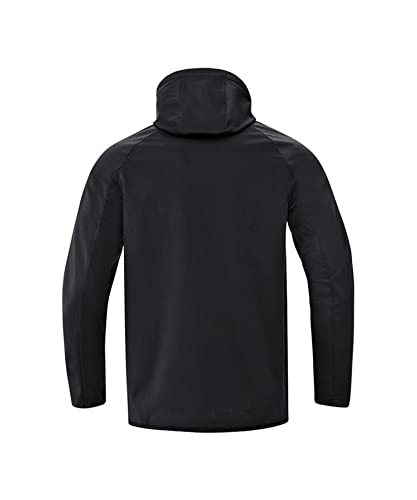 JAKO Herren Softshelljacke Light, Schwarz, L