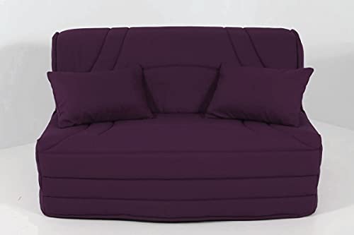 Hévéa Sélection Housse BZ 140x190 matelassée Myrtille