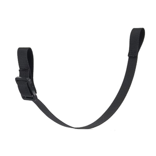 NiuLumea Correa de barbilla para casco de hockey sobre hielo, 35 cm, práctica y juegos, poliéster ligero para correa de repuesto, compatible con la mayoría de las principales marcas