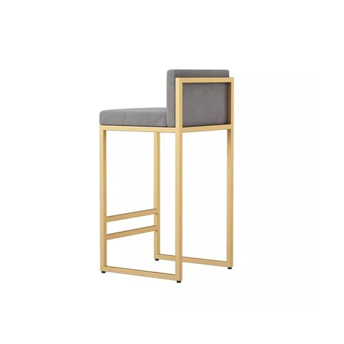 Tabourets de bar en fer et chaises de bar de maison pour îlot de réception