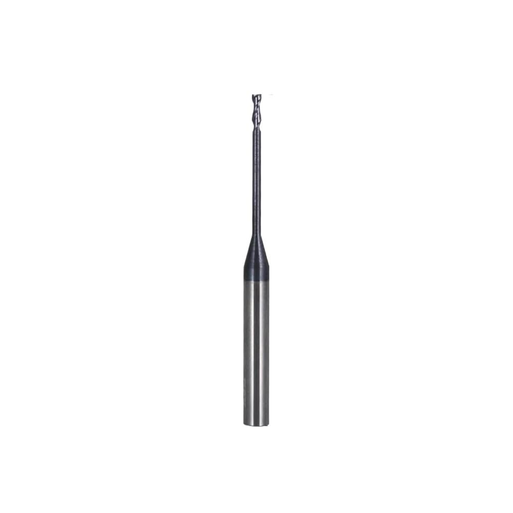 1,5 mm 2 mm tiefer Nutfräser mit langem Hals, flacher Schaftfräser, Vollhartmetall-Fräser for CNC-Maschinenschneider(2mmx20Cx4Dx50L-2F)