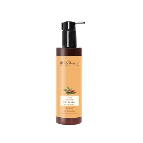 PURE ELEMENTS Aloe Shikakai Sulfate Free Shampoo Free from Sulfates and Parabens No added Color or Fragrance (200 ML)-image-9
