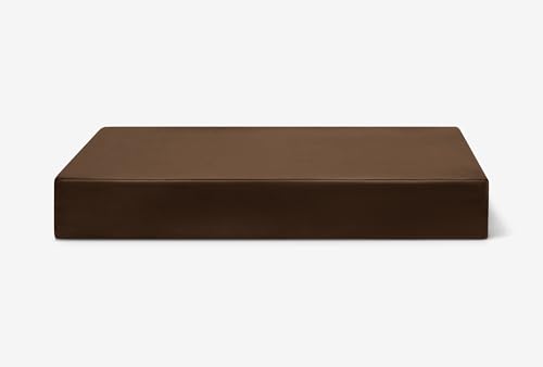 Image of Barker Beds Large Orthopedic Dog Bed - 7 inch Memory Foam Mattress - 50-70 lbs - Joint Pain & Arthritis Support - Vet Recommended, Washable Cover - Made in USA - 48 inchx30 inchx7 inch - Chocolate